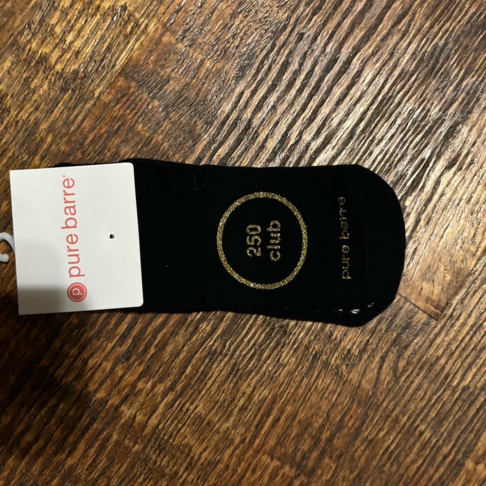 Pure Barre 250 Socks!   size Medium